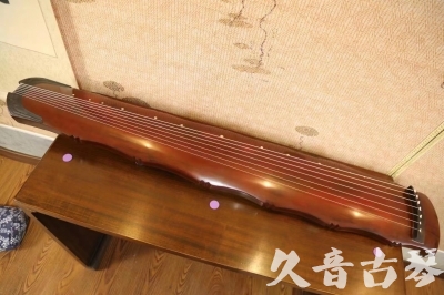 长沙市●久音古琴  ●典藏系列 20230726 [红洒金竹节]